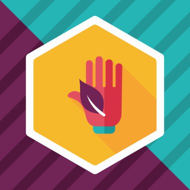 Uzun Gölge, eps1 ile çevre koruma kavramı düz simgesi