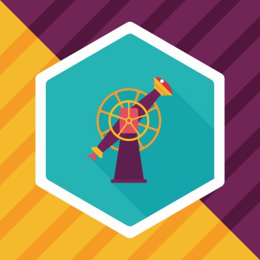 Uzun Gölge, eps10 Uzay Teleskobu düz simgesiyle