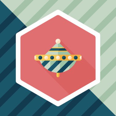 Peg uzun gölge, eps10'deki en iyi düz simgesi