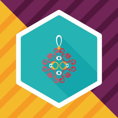 Uzun Gölge, eps10, şanslı Çince Çin yeni yılı düz simgesi