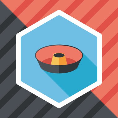 Uzun Gölge, eps10 ile mutfak eşyaları meyve sıkacağı düz simgesi