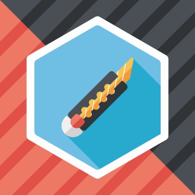 Uzun Gölge, eps10 ile yeni bıçak düz simgesi