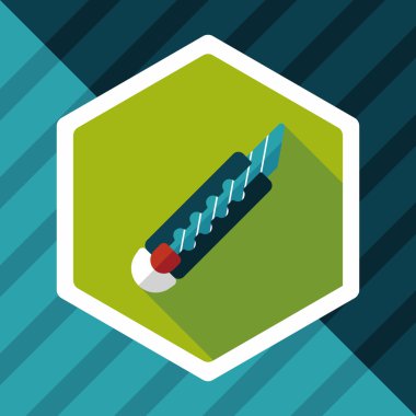 Uzun Gölge, eps10 ile yeni bıçak düz simgesi