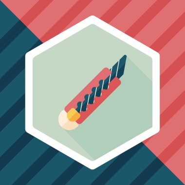 Uzun Gölge, eps10 ile yeni bıçak düz simgesi