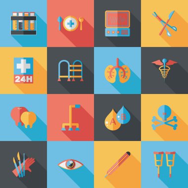 spor ve fitness simgeleri ayarlandı