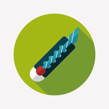 Uzun Gölge, eps10 ile yeni bıçak düz simgesi