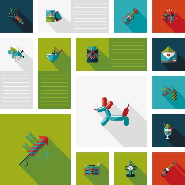 doğum günü partisi düz UI bakcground ayarla