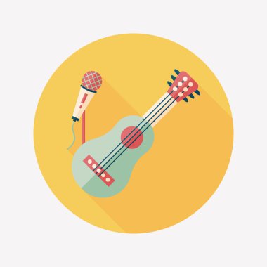 Uzun Gölge, eps10 gitar yassı simgesiyle