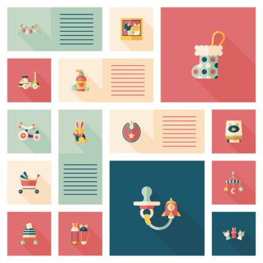 Bebek düz UI bakcground set