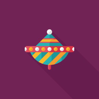 Peg uzun gölge, eps10'deki en iyi düz simgesi