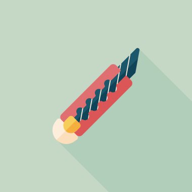 Uzun Gölge, eps10 ile yeni bıçak düz simgesi