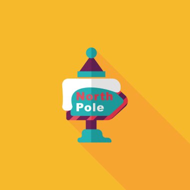 Uzun Gölge, eps10 ile işaret düz simgesi