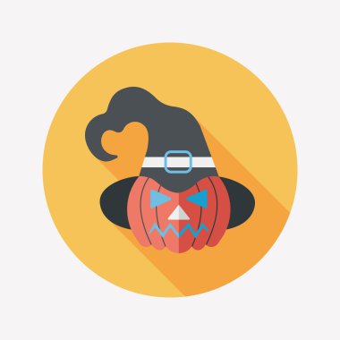 Uzun Gölge, eps10 ile kabak düz simgesi