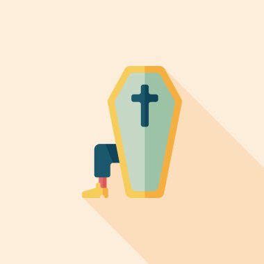 Uzun Gölge, eps10 ile tabut Teras simgesi