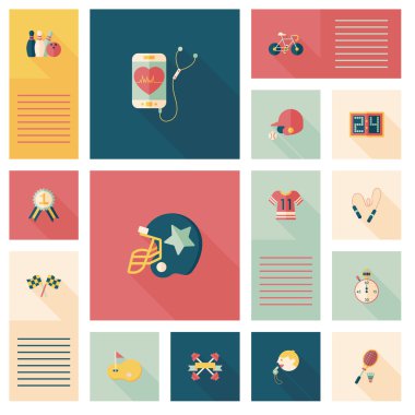 1 週間のコンセプトは、カラフルなシンボル