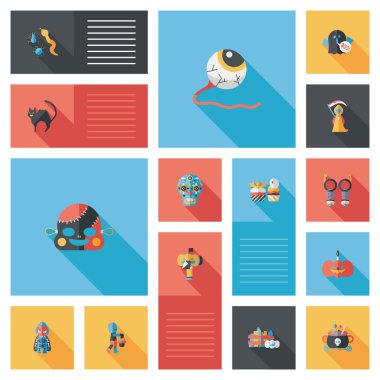 Cadılar Bayramı düz UI bakcground ayarla