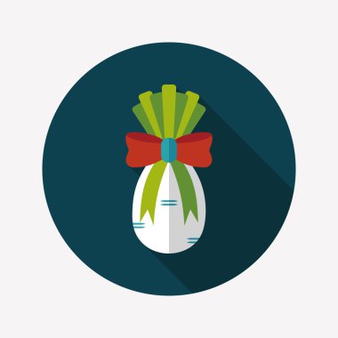 Uzun Gölge, eps10 ile Çin yeni yıl hediyeleri düz simgesi