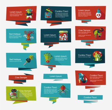 Cadılar Bayramı afiş düz arka plan belirleme