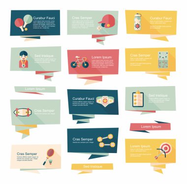 Spor düz banner arka plan ayarlamak