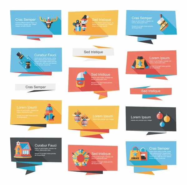 Noel düz afiş arka plan, eps10 ayarla