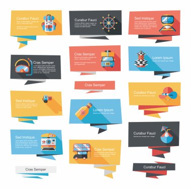 düz afiş arka plan ayarlamak, eps10 seyahat