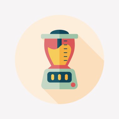 Uzun Gölge, eps10 suyu makine düz simgesiyle