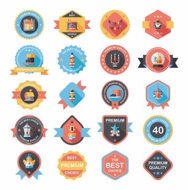 Noel kartı afiş tasarım düz arka plan hazır, eps10