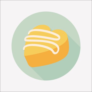 Sevgililer günü etiketi afiş düz tasarım arka plan ayarlamak, eps10