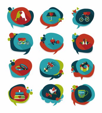 alışveriş etiket afiş düz tasarım arka plan ayarlamak, eps10