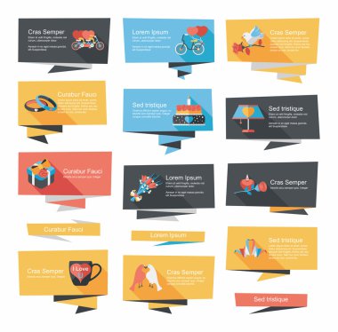 alışveriş etiket afiş düz tasarım arka plan ayarlamak, eps10