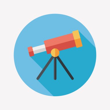 Uzun Gölge, eps10 Uzay Teleskobu düz simgesiyle