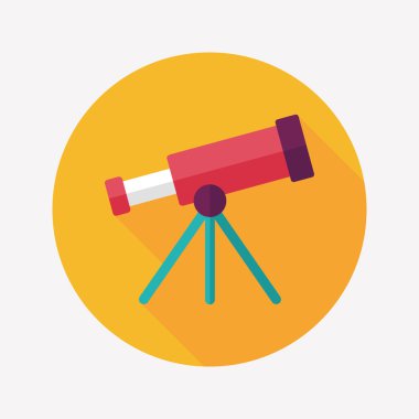 Uzun Gölge, eps10 Uzay Teleskobu düz simgesiyle