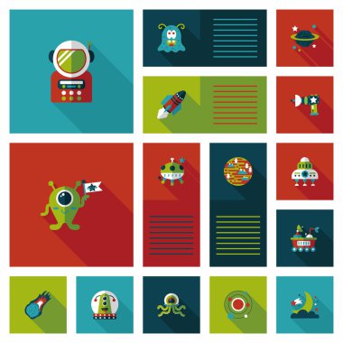 Boşluk düzlüğü uygulaması evet arkaplan, eps10