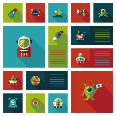 Boşluk düzlüğü uygulaması evet arkaplan, eps10