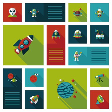 Boşluk düzlüğü uygulaması evet arkaplan, eps10