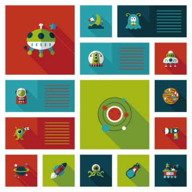 Boşluk düzlüğü uygulaması evet arkaplan, eps10