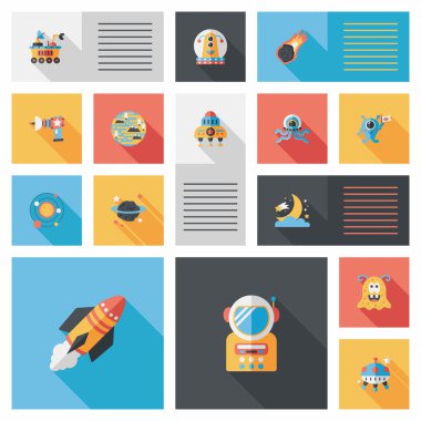 Boşluk düzlüğü uygulaması evet arkaplan, eps10