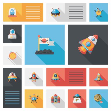 Boşluk düzlüğü uygulaması evet arkaplan, eps10