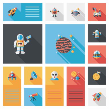 Boşluk düzlüğü uygulaması evet arkaplan, eps10