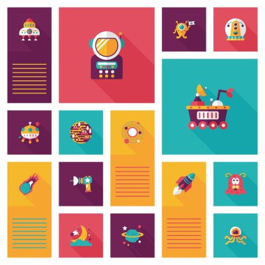 Boşluk düzlüğü uygulaması evet arkaplan, eps10