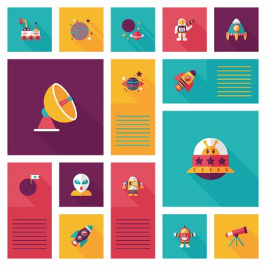 Boşluk düzlüğü uygulaması evet arkaplan, eps10