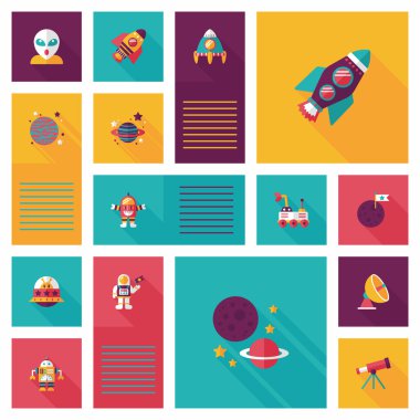 Boşluk düzlüğü uygulaması evet arkaplan, eps10