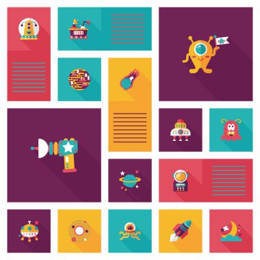 Boşluk düzlüğü uygulaması evet arkaplan, eps10