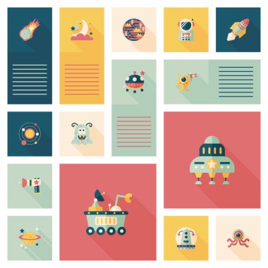 Boşluk düzlüğü uygulaması evet arkaplan, eps10