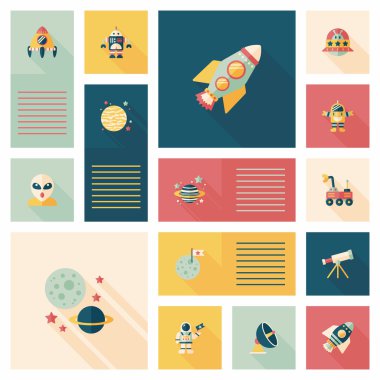 Boşluk düzlüğü uygulaması evet arkaplan, eps10