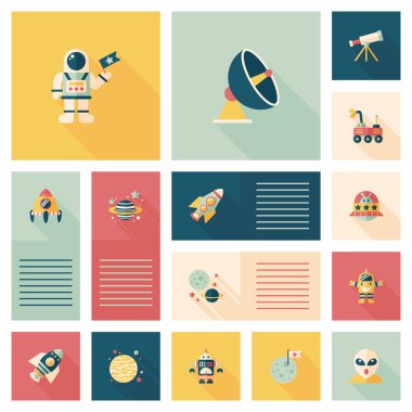 Boşluk düzlüğü uygulaması evet arkaplan, eps10