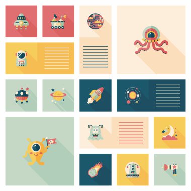 Boşluk düzlüğü uygulaması evet arkaplan, eps10