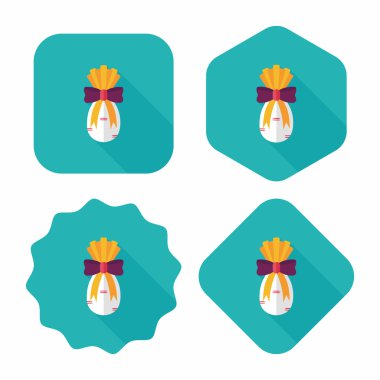 Uzun Gölge, eps10 ile Çin yeni yıl hediyeleri düz simgesi