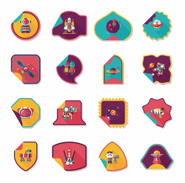 Alan etiketleri düz tasarım arka plan kümesi, eps10 banner