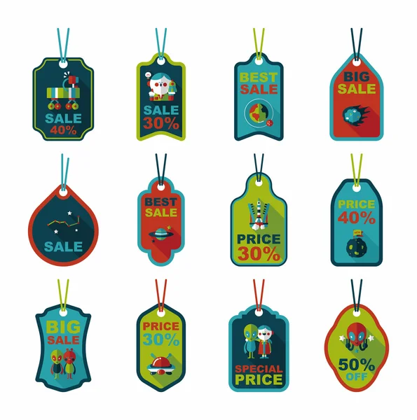 Alan etiketi afiş düz tasarım arka plan ayarlamak, eps10